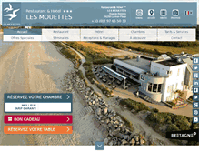 Tablet Screenshot of lesmouettes.com
